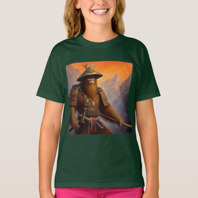 Bigfoot Samurai T-Shirt (Front)