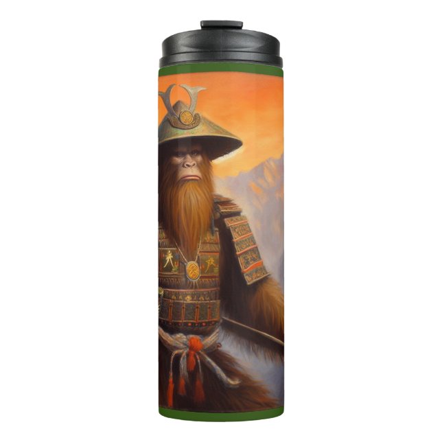 Bigfoot Samurai Thermal Tumbler (Front)