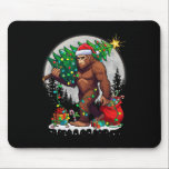 Bigfoot Santa Christmas Tree Lights Funny Xmas Sas Mouse Pad<br><div class="desc">Bigfoot Santa Christmas Tree Lights Funny Xmas Sasquatch 1</div>