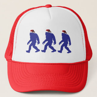 Bigfoot Santa Claus Trucker Hat