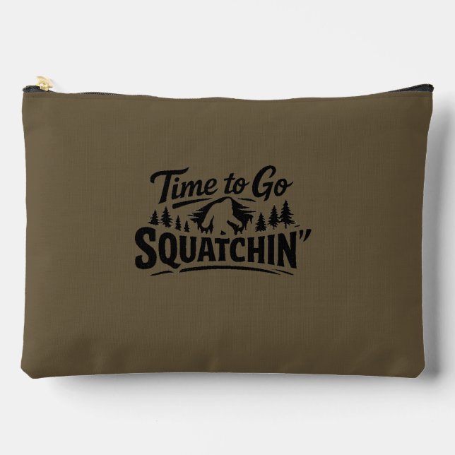 Bigfoot Sasquatch Accessory Pouch (Front)