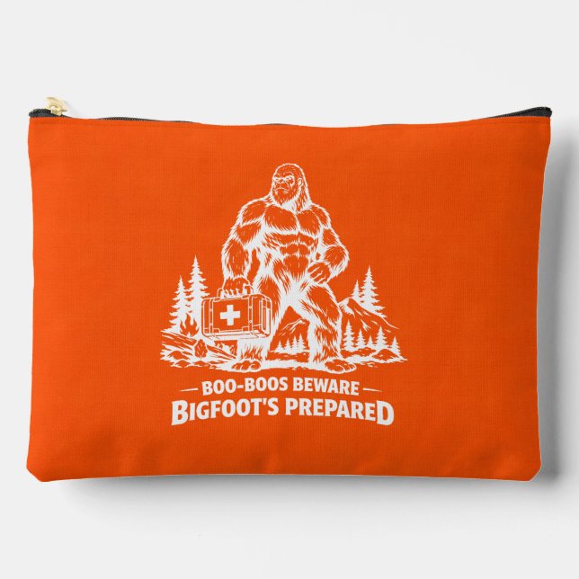 Bigfoot Sasquatch Accessory Pouch (Front)