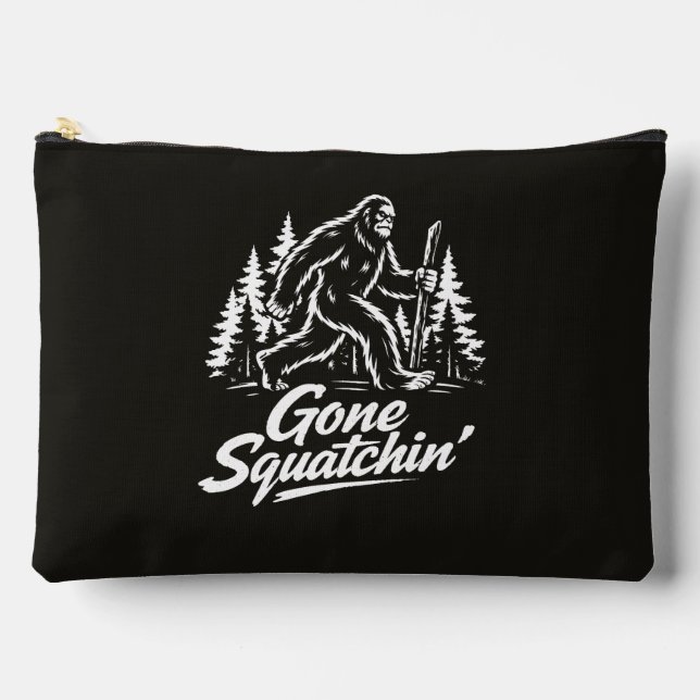 Bigfoot Sasquatch Accessory Pouch (Front)