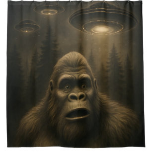Bigfoot Sasquatch Alien UFO Funny