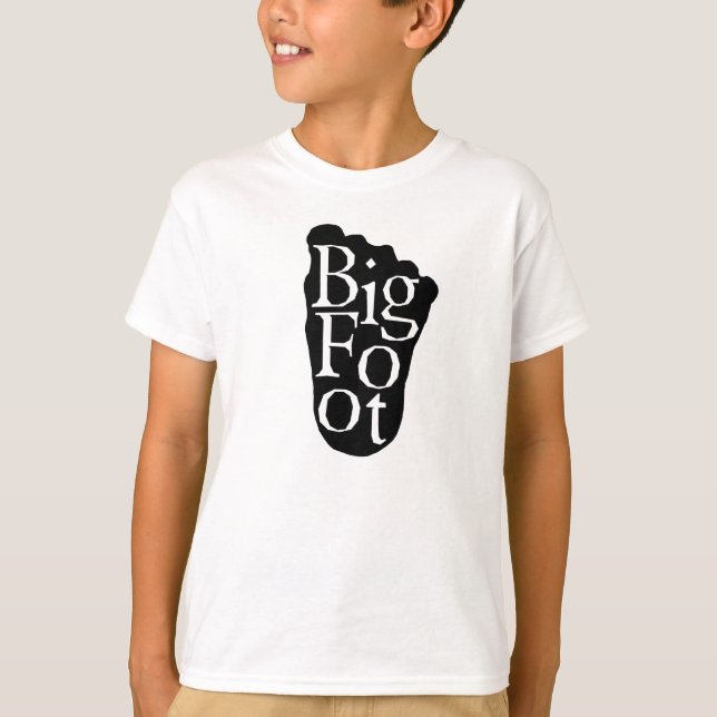 Bigfoot! Sasquatch Big Foot Yeti T-Shirt (Front)