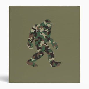 Bigfoot Sasquatch Camo Binder