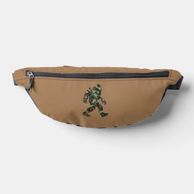 Bigfoot Sasquatch Camo      Fanny Pack (Lay Down)