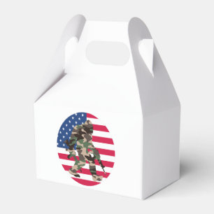 Bigfoot Sasquatch Camo   Favor Box