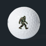 Bigfoot Sasquatch Camo  Golf Balls<br><div class="desc">Bigfoot Sasquatch</div>