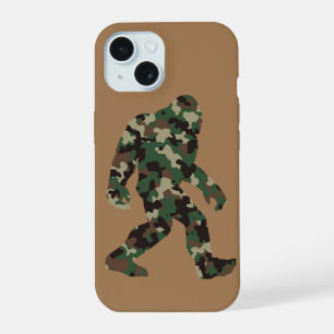 Bigfoot Sasquatch Camo iPhone 15 Case
