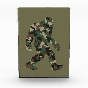 Bigfoot Sasquatch Camo      Photo Block