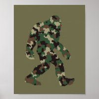 Bigfoot Sasquatch Camo     