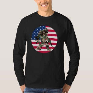 Bigfoot Sasquatch Camo T-Shirt