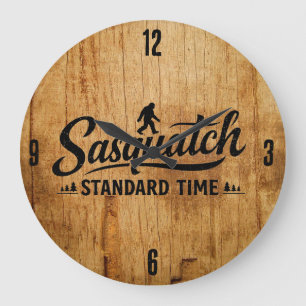 Bigfoot Sasquatch Clock