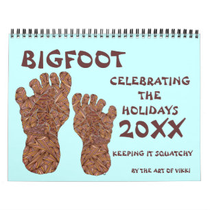 Bigfoot Sasquatch Cryptid Geek 2015 Calendar