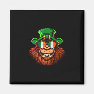 Bigfoot Sasquatch Happy St Patricks Day  Magnet