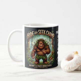 Bigfoot Sasquatch In The Woods Coffee Mug