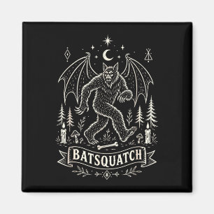 Bigfoot sasquatch lover cryptid spooky halloween magnet
