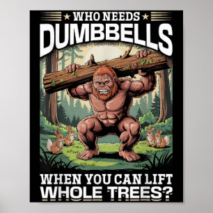 Bigfoot Sasquatch  Poster