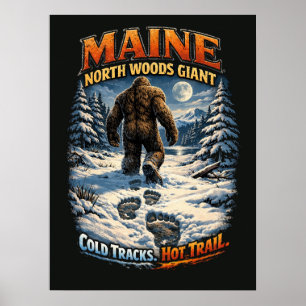 Bigfoot Sasquatch Poster