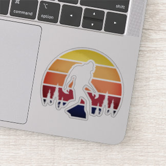 Bigfoot Sasquatch Silhouette Vintage