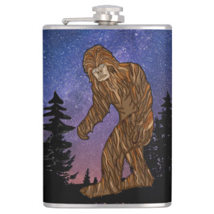 Bigfoot, Sasquatch, Squatch Hip Flask