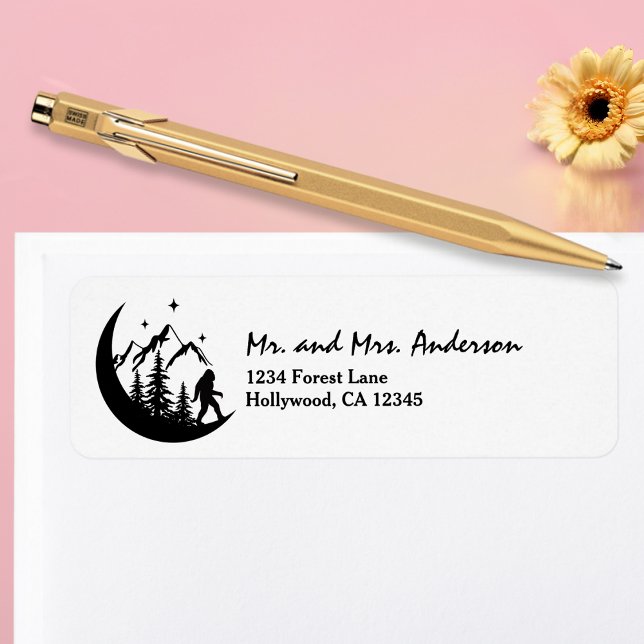 BigFoot Sasquatch Squatchy Forest Mountains Moon (Creator Uploaded)