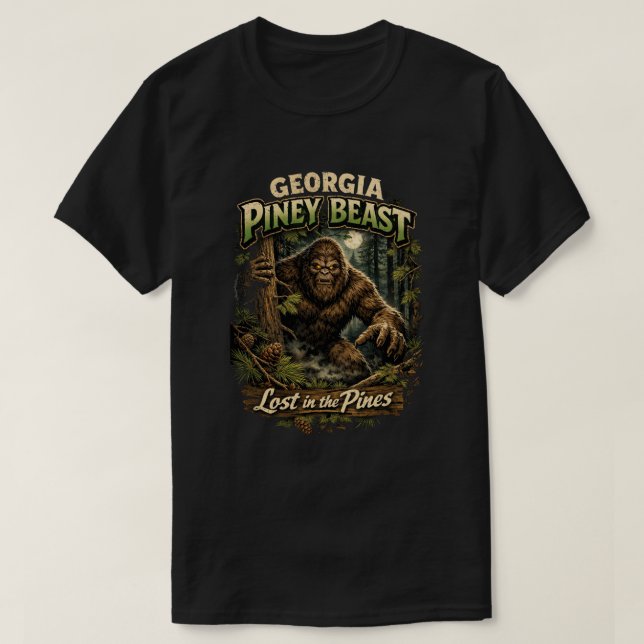 Bigfoot Sasquatch T-Shirt (Design Front)