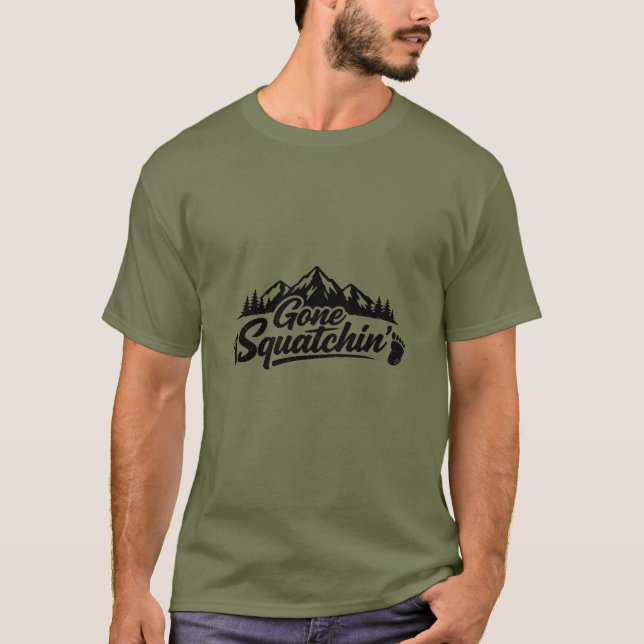 Bigfoot Sasquatch T-Shirt (Front)