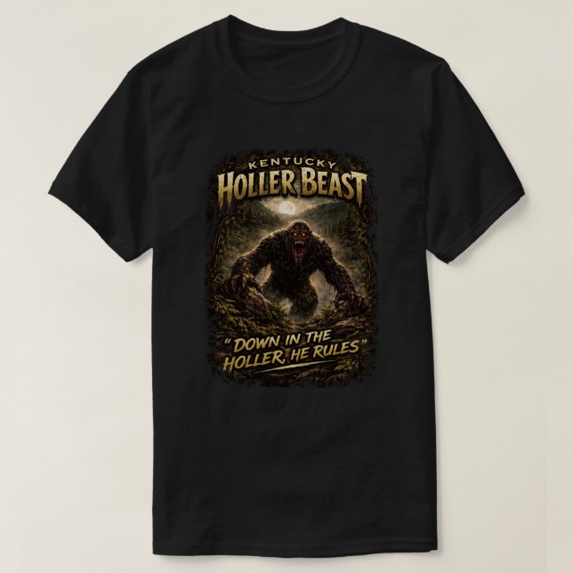 Bigfoot Sasquatch T-Shirt (Design Front)