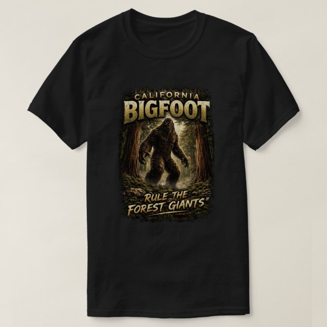 Bigfoot Sasquatch T-Shirt (Design Front)