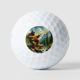 Bigfoot Singing Golf Balls