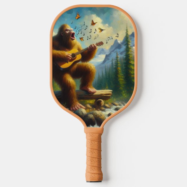 Bigfoot Singing Pickleball Paddle (Front)