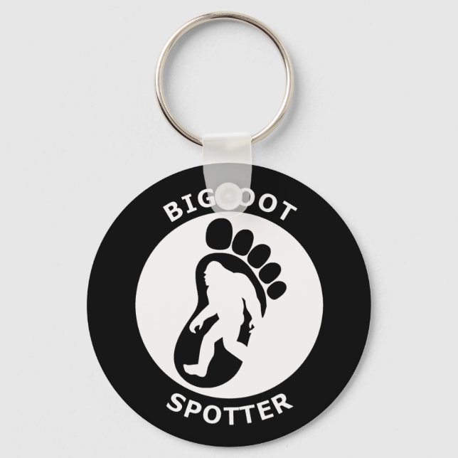 Bigfoot Spotter Keychain (Front)