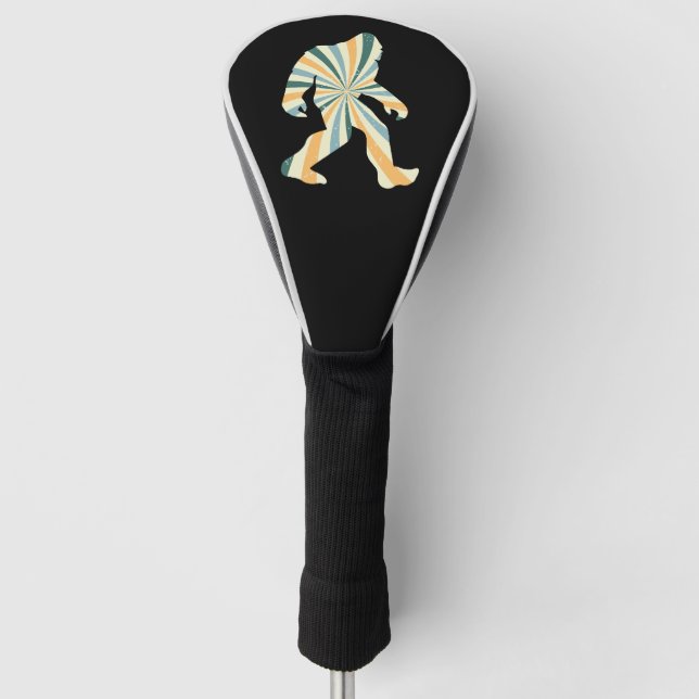 Bigfoot Squatchy Retro 90s Style Golf Head Cover (Front)