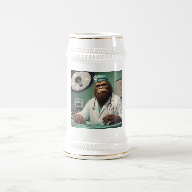 Bigfoot Surgeon Beer Stein (Center)
