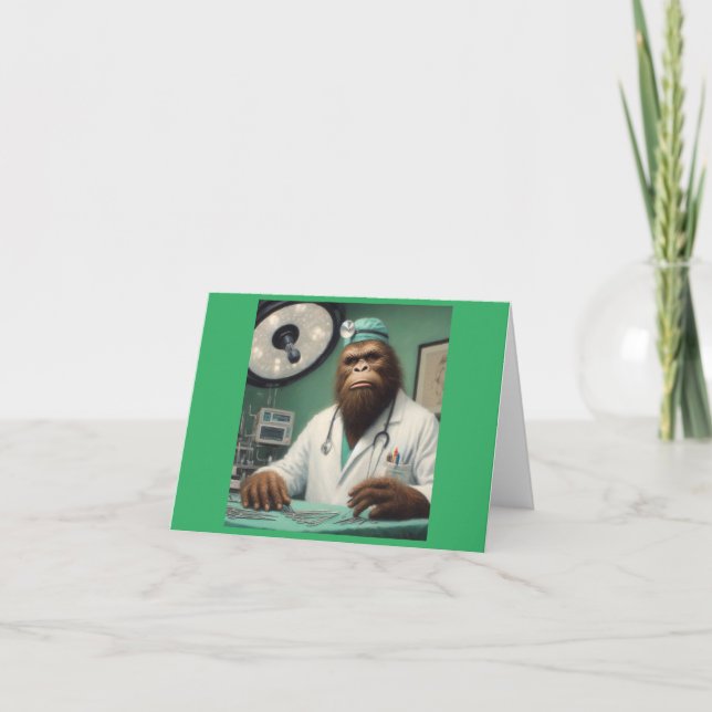 Bigfoot Surgeon Card (Front)
