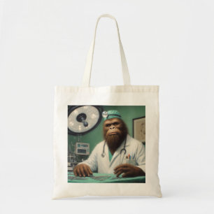 Bigfoot Surgeon Tote Bag