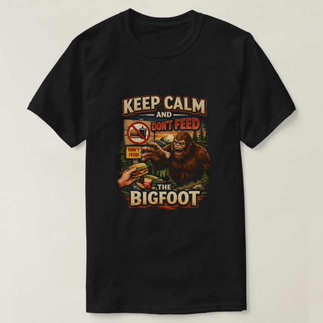 Bigfoot T-Shirt (Design Front)
