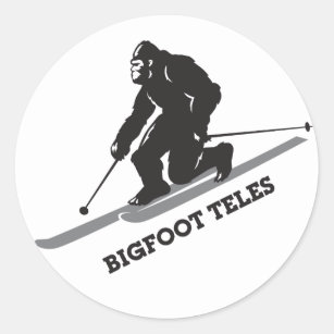 Bigfoot Teles Sticker