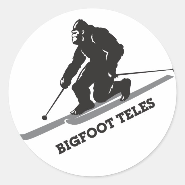 Bigfoot Teles Sticker (Front)