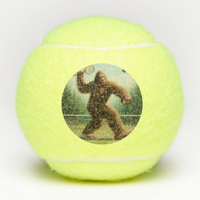 Bigfoot Tennis Tennis Balls (Front)