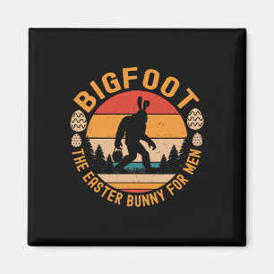 Bigfoot The Easter Bunny For Men Funny Sasquatch E Magnet