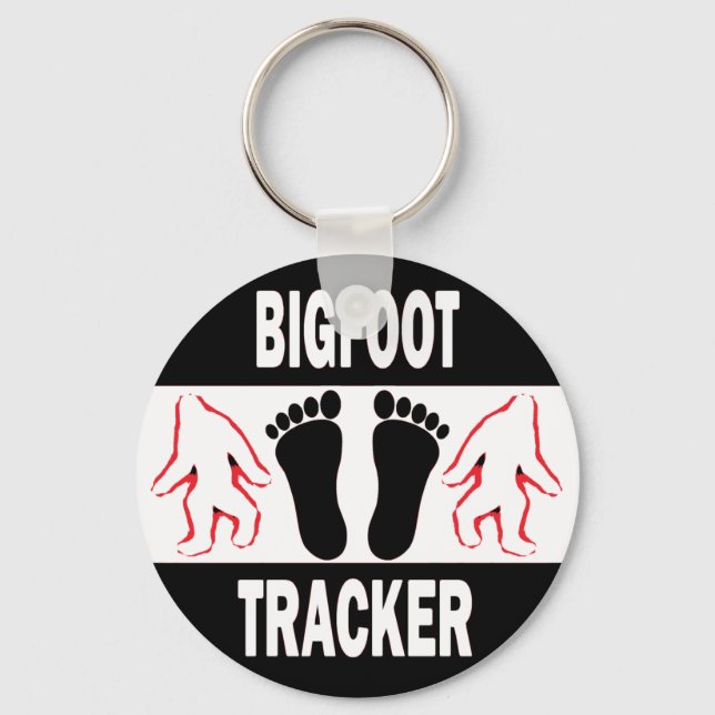 Bigfoot Tracker Keychain (Front)