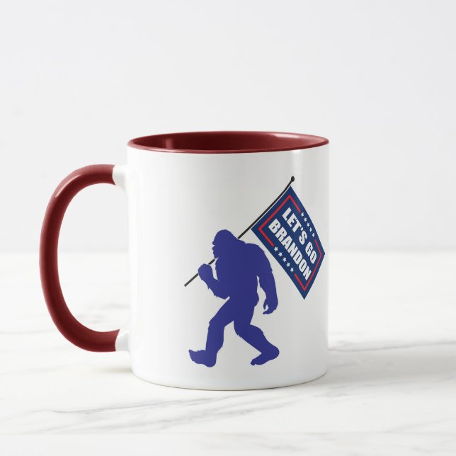 Bigfoot Trump 2024 Mug (Left)