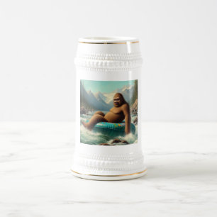 Bigfoot Tubing Beer Stein