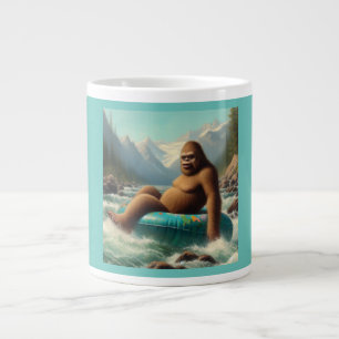 Bigfoot Tubing Large Coffee Mug