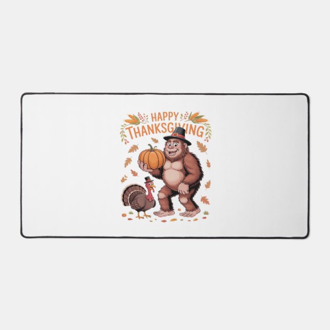 Bigfoot Turquie Citrouille Thanksgiving Day Classi (Recto)