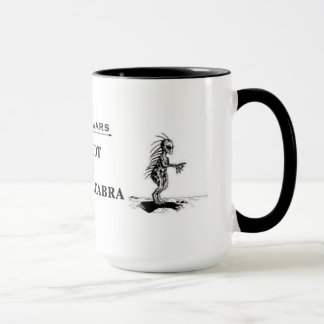 "Bigfoot vs. El Chupacabra" mug