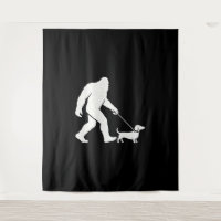 Bigfoot Walking Dachshund Funny Wiener Dog Dad